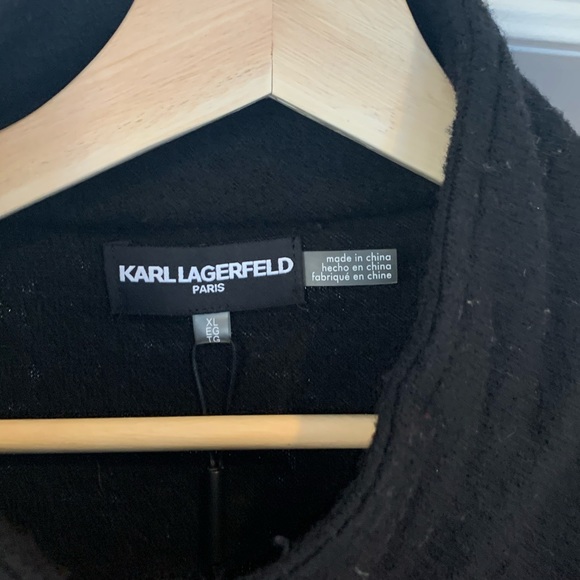 SOLD Karl Lagerfeld sweater-jacket - Picture 3 of 5